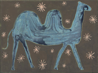 Camel In The Stars - Art Print