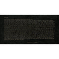 Camp Letter- Charcoal (Oversized)- Art Print