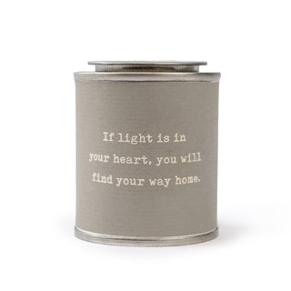Encouragement Candle - If light is in your heart