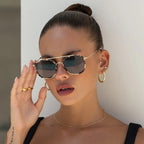 Weston Acetate Round Unisex Sunglasses