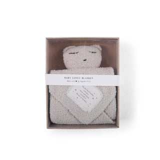 ***"May you touch fireflies" Bear Baby Lovey Blanket