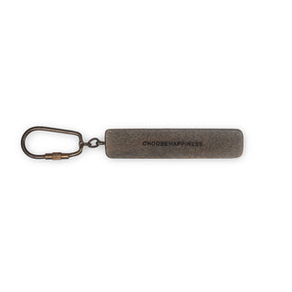 Choose Happiness Wood Key Chain