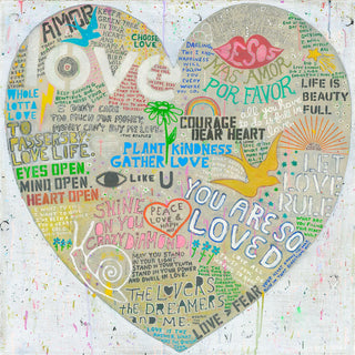 Choose Love - White - Art Print