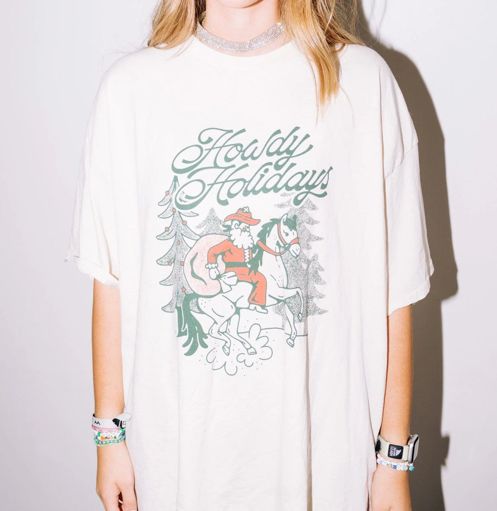 Christmas Howdy Holidays Tee
