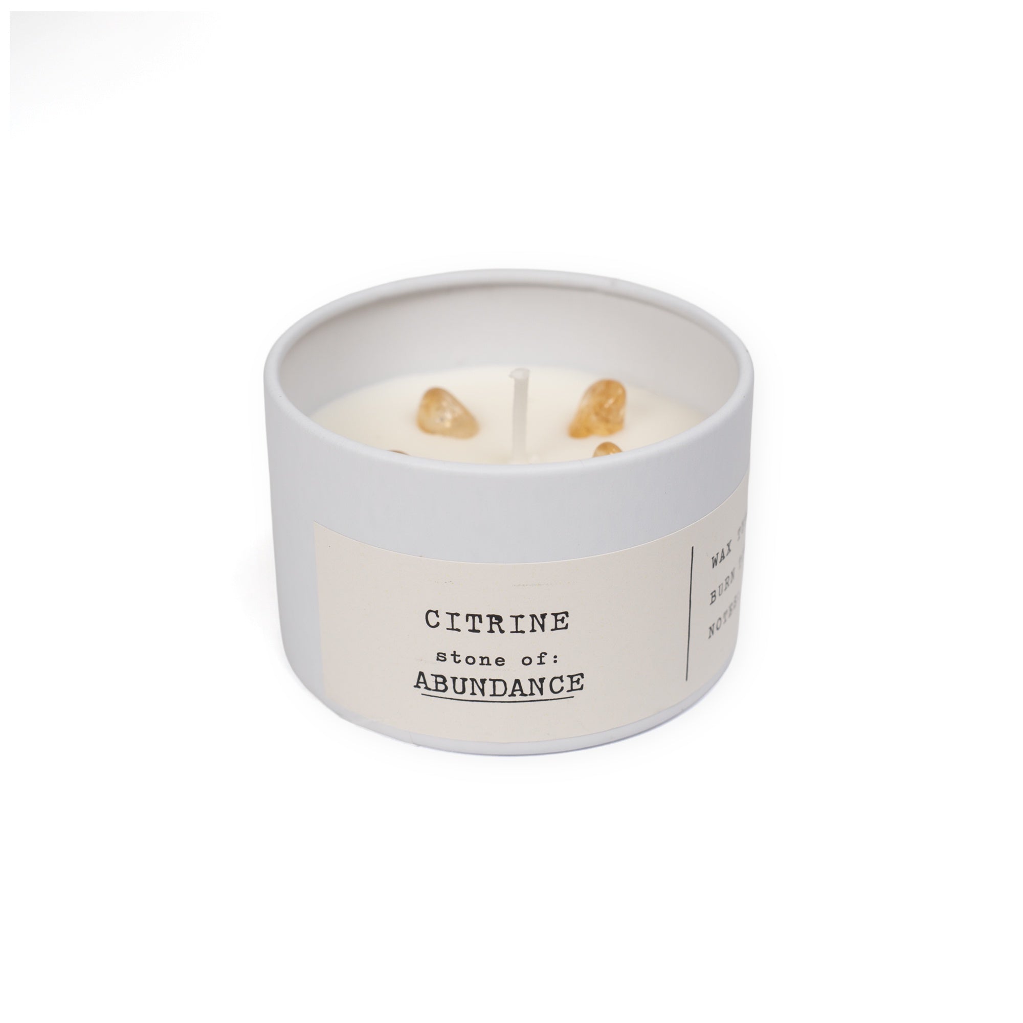 Mini Intention Candle - Citrine