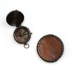 Robert Frost Compass with Leather Case
