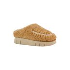 Bounce Clog Curly Sheepskin, Cognac