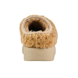 Bounce Clog Curly Sheepskin, Cognac