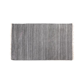 Grey Ombre Rug with Fringe 3'x5'