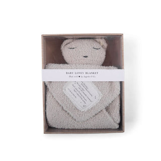 "You know that place between sleep and awake" (Peter Pan) Bear Baby Lovey Blanket