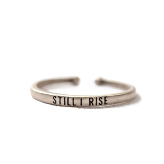 Still I Rise Stackable Ring - Adjustable