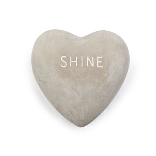 Heart Shaped Stone "Shine"