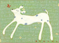 16"x12" Girl Dog Art Poster