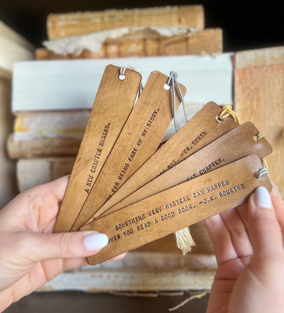 Something Very Magical (JK Rowling) - Leather Bookmark