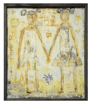 Sisters (Grey Wood) - Art Print
