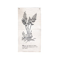 ***When The Root Is Deep - Botanical Hand Painted Wall Hanging 32"x63" (sizes vary)