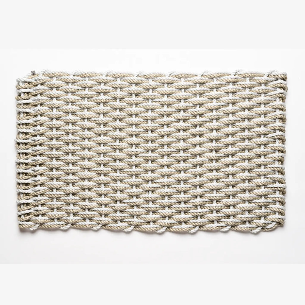 Fog Gray + Sand Doormat