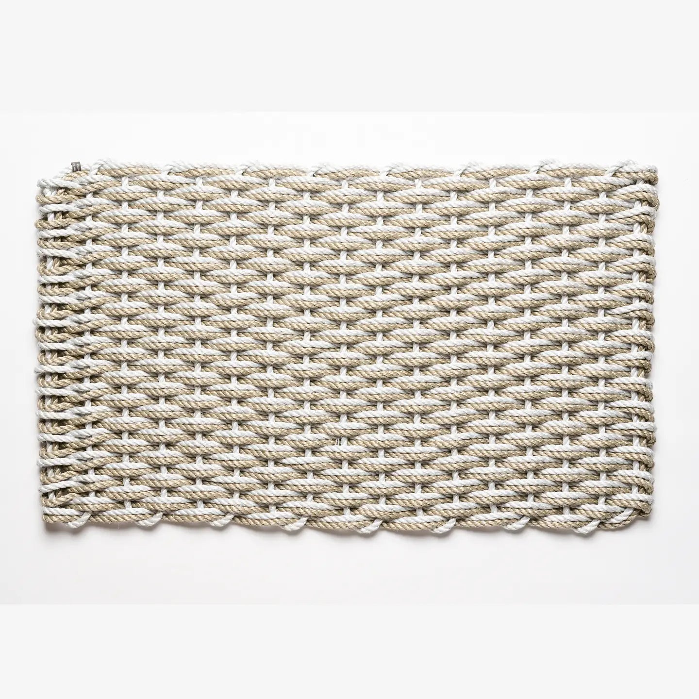 Fog Gray + Sand Doormat