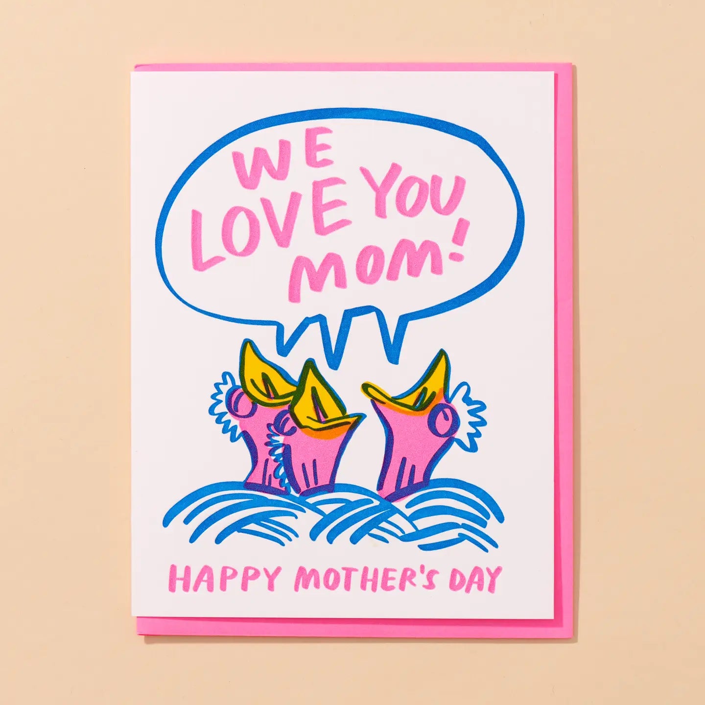 Baby Bird Mom Card