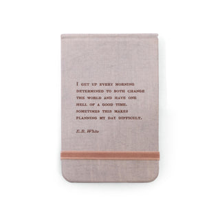 Fabric Notebook - E.B. White