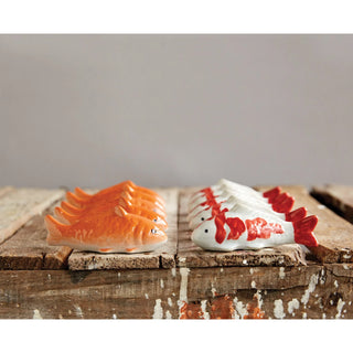 4"L Stoneware Floating Fish, 2 Styles