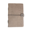 Daniel Saint Artisan Leather Journal in Charcoal - 5.75 x 8.75