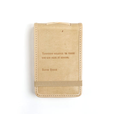 Mini Signature Leather Journals - Honey