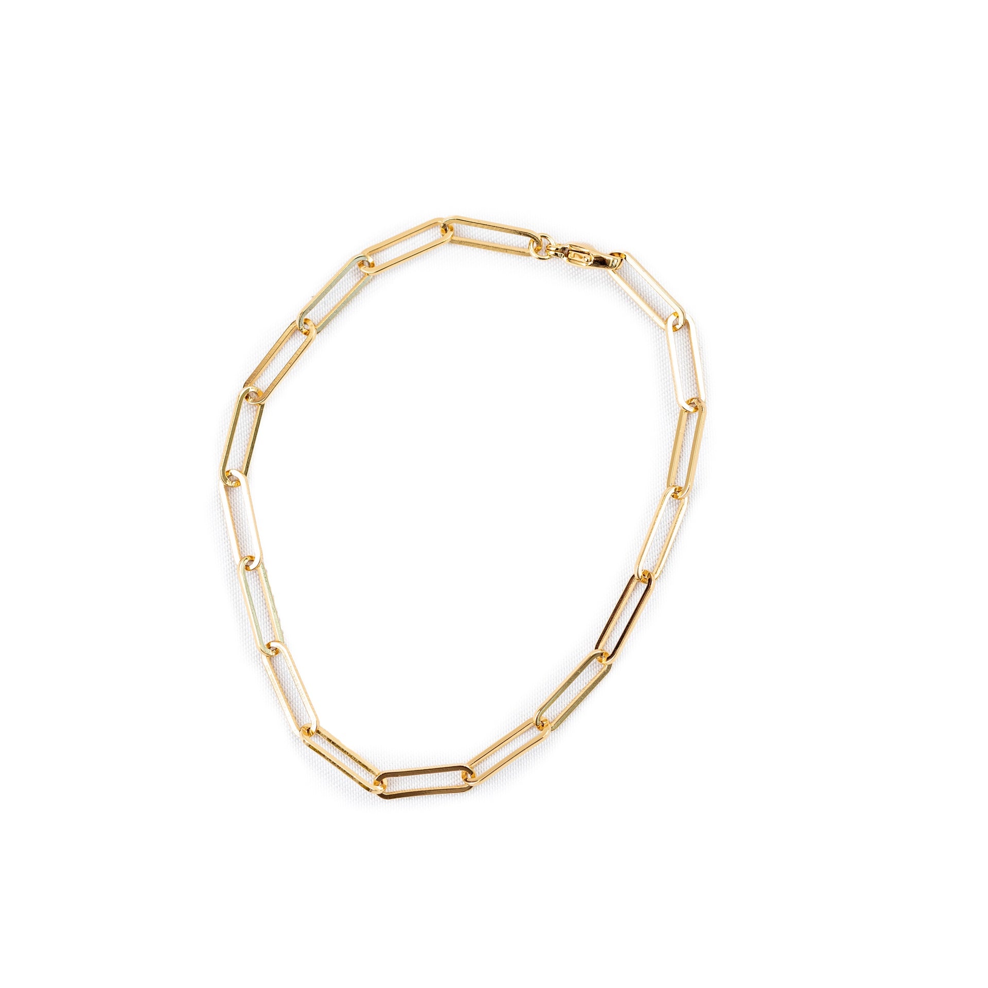 Long Link Chain Bracelet - 7.6"