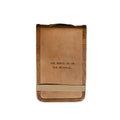 Mini The Devil Is In The Details Leather Journal-Maple