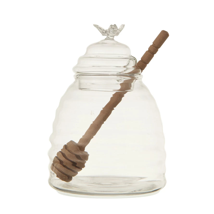 Sugarboo & Co Honey Jar with Honey Dipper - Thumbnail 2