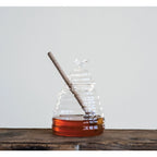 Honey Jar with Honey Dipper, Set of 2