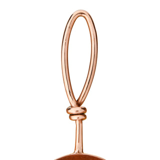 Hammered Stainless Steel Scoops with Tie, S/4