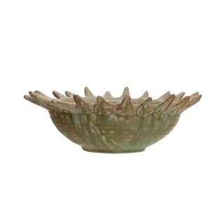 Stoneware Sunburst Serving Bowl