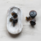 Marble Dish, Buff Color