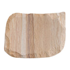 Rainbow Sandstone Soap Dish with Raw Edge
