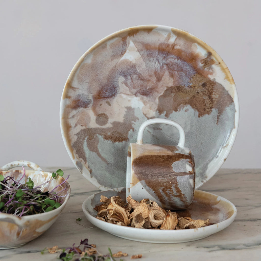 Stoneware Baker/Server with Handles