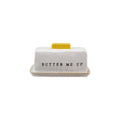 Stoneware Butter Dish