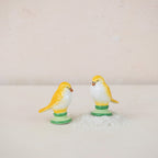 Ceramic Vintage Lovebird Salt & Pepper Shaker Set