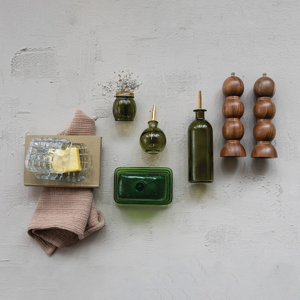 Glass Bitters Bottle with Metal Stopper