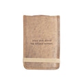 Mini Don't Quit Leather Journal-Maple