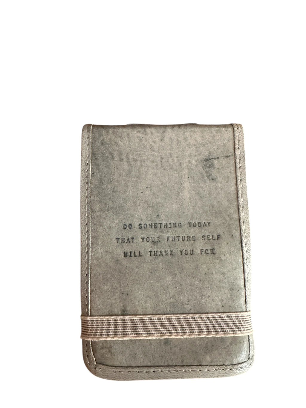 Mini Signature Leather Journals - Stone