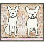 Double Trouble (Grey Wood) - Art Print