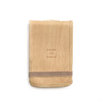 Mini Signature Leather Journals - Honey
