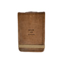 Mini Dreams And Schemes Leather Journal-Maple