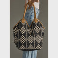 Diamond Pattern Tote