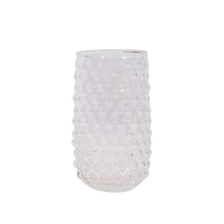 ***Large Clear Hobnail Glass Clear