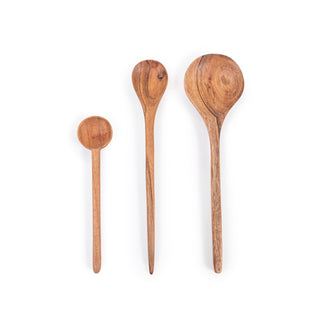 Acacia Wood Mini Spoon 8" x 1.75"