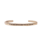 Articles of Love Collection - Brass Cuff