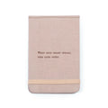 When Your Heart Speaks Fabric Notebook