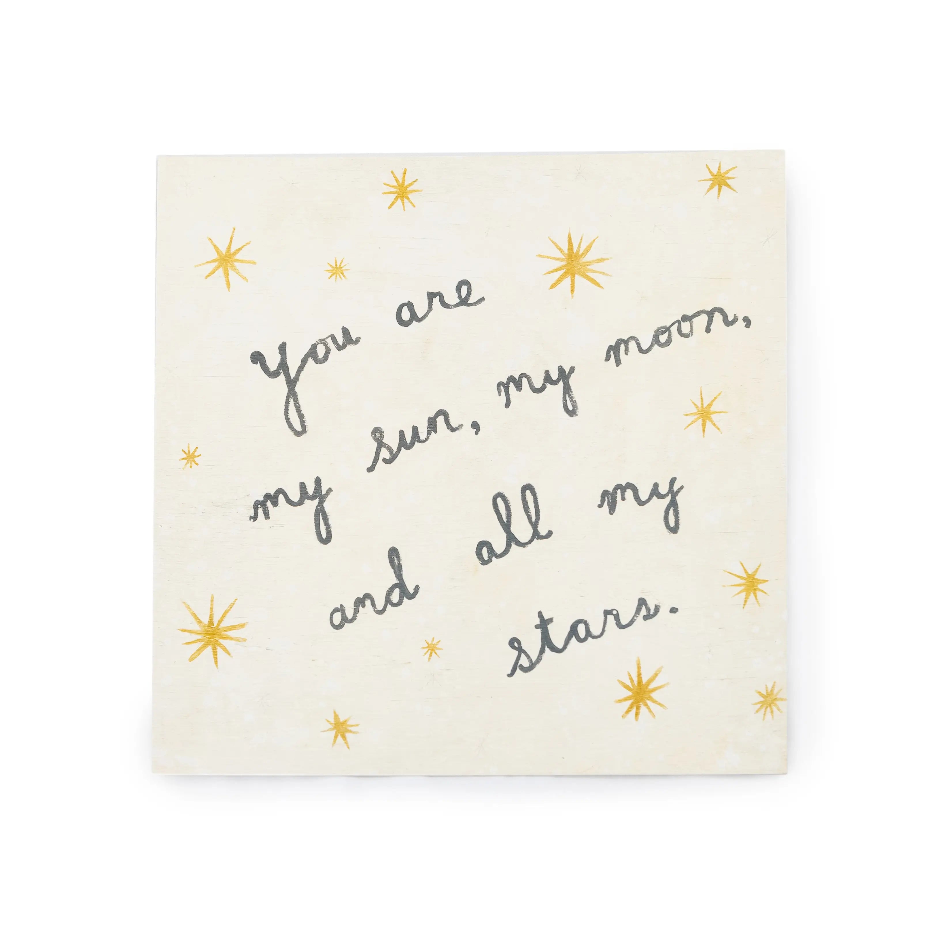 My Sun, My Moon Art Poster
